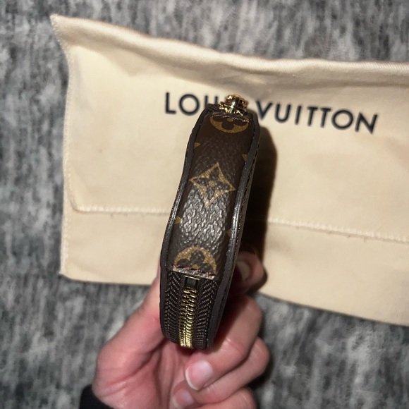 NEW LOUIS VUITTON MONOGRAM COIN WALLET ROUND MULTI POCHETTE COIN PURSE - Picture 3 of 14